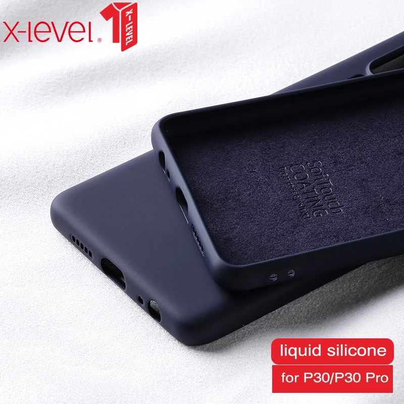X-level Liquid Silicone Case For Huawei P30 Pro Original Soft Baby Skin Feeling Back Cover For Huawei P30 Lite Case Nova 4e
X-level Liquid Silicone Case For Huawei P30 Pro Original Soft Baby Skin Feeling Back Cover For Huawei P30 Lite Case Nova 4e