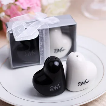 Zilue Heart Mr and Mrs shaped party favor Seasoning can Ceramic spice jar return presents Wedding decoration Mother's Day gift
Zilue Heart Mr and Mrs shaped party favor Seasoning can Ceramic spice jar return presents Wedding decoration Mother's Day gift