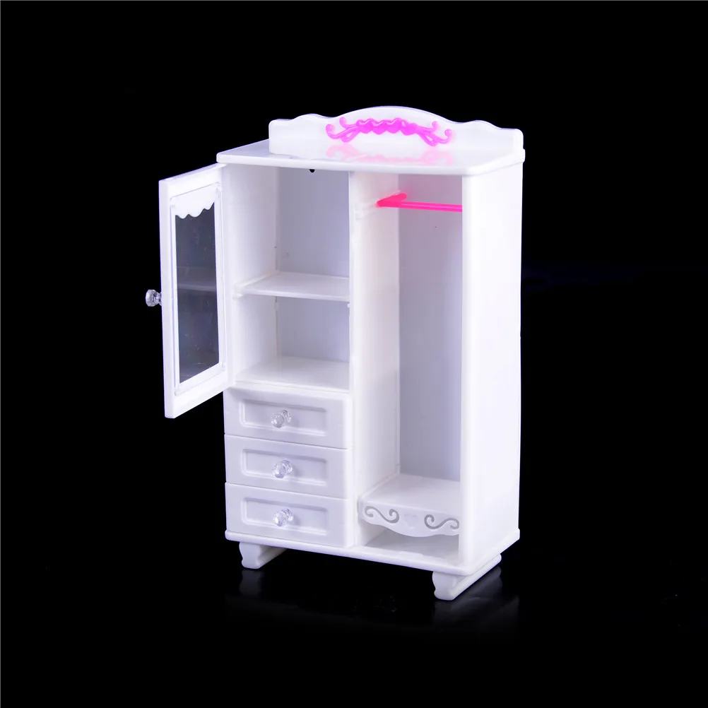 1PC for Barbie Dollhouse Accessories Toy Dollhouse Furniture Living Room Plastic White Wardrobe Closet and Hanger
1PC for Barbie Dollhouse Accessories Toy Dollhouse Furniture Living Room Plastic White Wardrobe Closet and Hanger
