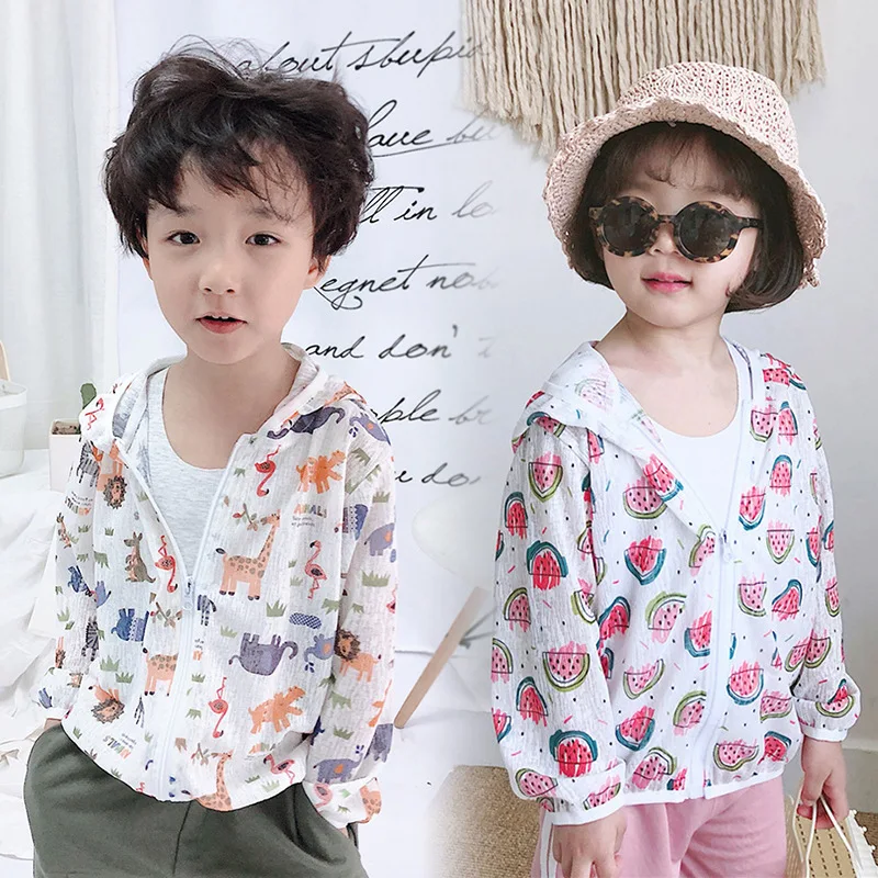 Lovely Breathable Children's Sunscreen Clothes Hooded Anti-UV Summer Beach Zipper Clothes Sun Protective Outdoor Coat
Lovely Breathable Children's Sunscreen Clothes Hooded Anti-UV Summer Beach Zipper Clothes Sun Protective Outdoor Coat