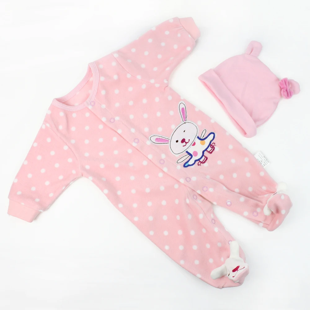 KAYDORA Reborn Baby Doll Pink Rabbit Clothes Fit lol 20-22 inch Reborn Baby Dolls Pajama Dress For 0-3 Month Old Baby Clothes
KAYDORA Reborn Baby Doll Pink Rabbit Clothes Fit lol 20-22 inch Reborn Baby Dolls Pajama Dress For 0-3 Month Old Baby Clothes
