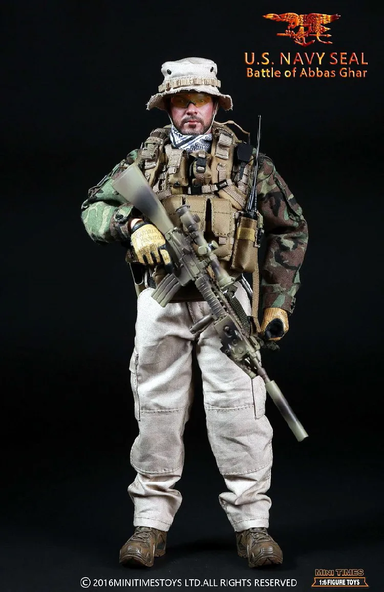 1/6 M005 US NAVY SEAL Battle of Abbas Ghar Full set Figures for TOys Gifts Collections
1/6 M005 US NAVY SEAL Battle of Abbas Ghar Full set Figures for TOys Gifts Collections