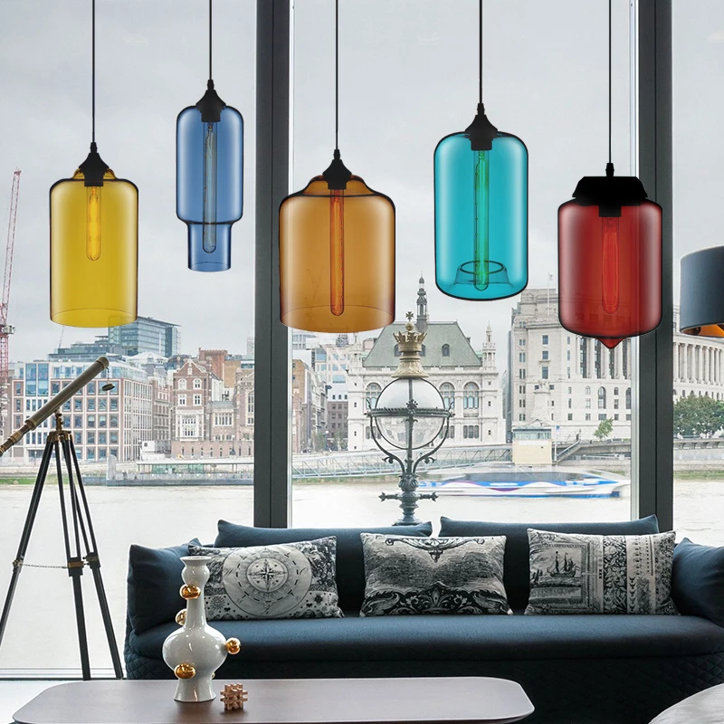 LED Modern Colorful Kitchen - Restaurant - Bar Chandelier Restaurant Coffee Bedroom Chandelier Spotlight Glass Hanging Forest
LED Modern Colorful Kitchen - Restaurant - Bar Chandelier Restaurant Coffee Bedroom Chandelier Spotlight Glass Hanging Forest