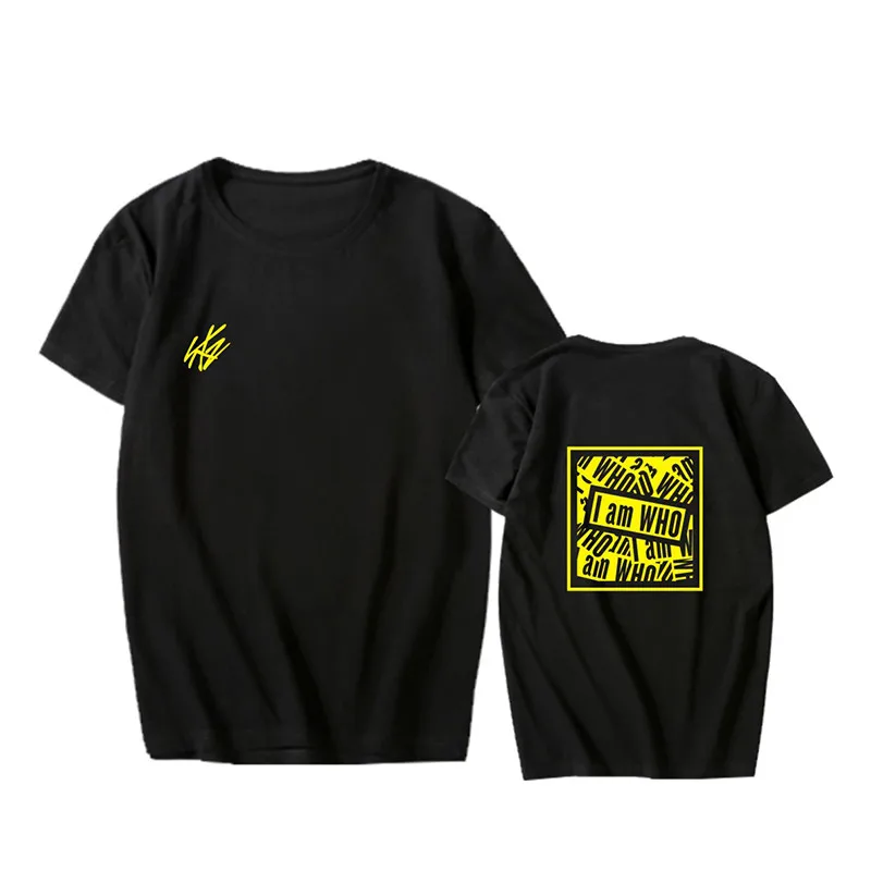 KPOP Straykids I am WHO Concert Album Tour O-Neck Hip Hop Tshirt T Shirts Short Sleeve Tops T-shirt PT914 
KPOP Straykids I am WHO Concert Album Tour O-Neck Hip Hop Tshirt T Shirts Short Sleeve Tops T-shirt PT914