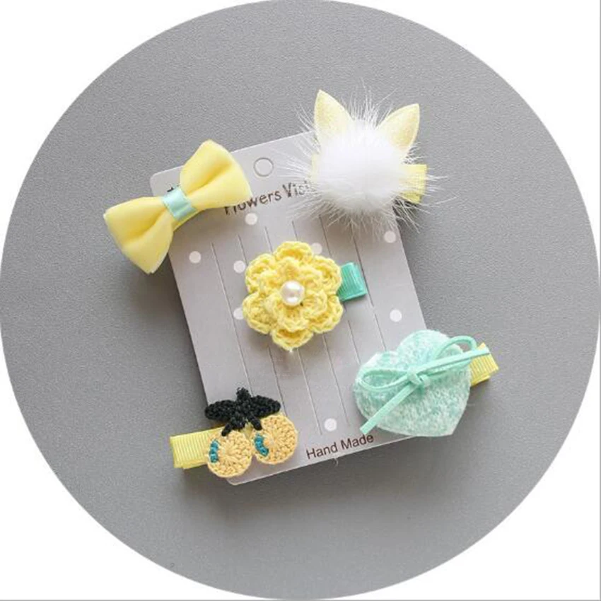 Meetcute 5pcs/set Girls Kids Cute Hair Clips Diadem Flower Heart Rosette Shape Hair Ornaments Hairpins Hair Accessories
Meetcute 5pcs/set Girls Kids Cute Hair Clips Diadem Flower Heart Rosette Shape Hair Ornaments Hairpins Hair Accessories