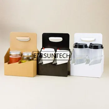 100pcs Portable Disposable Multi-functional Cup Holder Drink Carrier Corrugated Paper Cup Tray for Tea Drink Coffee
100pcs Portable Disposable Multi-functional Cup Holder Drink Carrier Corrugated Paper Cup Tray for Tea Drink Coffee