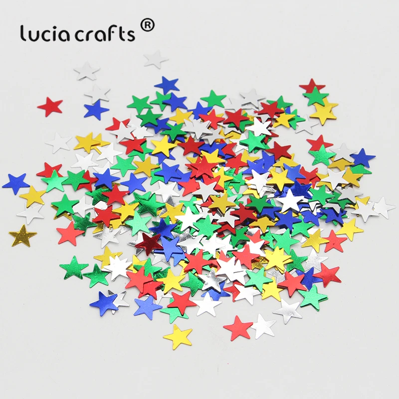 Lucia crafts 20g/lot 10mm Star loose Sequins Confetti Glitter for Sewing Scrapbooking DIY Party Wedding Art Decoration D0801
Lucia crafts 20g/lot 10mm Star loose Sequins Confetti Glitter for Sewing Scrapbooking DIY Party Wedding Art Decoration D0801