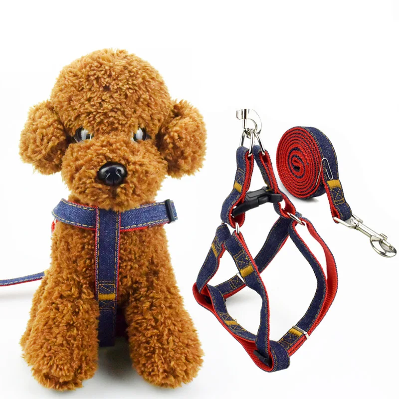 Jean Dog Harness Denim Collier Chien Durable Adjustable Dog Leash And Collar Set For Small Medium Large Pitbull Dog Accessories
Jean Dog Harness Denim Collier Chien Durable Adjustable Dog Leash And Collar Set For Small Medium Large Pitbull Dog Accessories