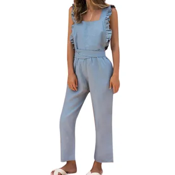 JAYCOSIN clothes Women Summer bodysuit Sexy Solid Casual Sleeveless Camisole Easy Fashion Jumpsuits
JAYCOSIN clothes Women Summer bodysuit Sexy Solid Casual Sleeveless Camisole Easy Fashion Jumpsuits