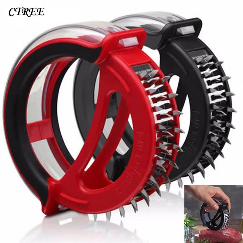 CTREE Stainless Steel Meat Tenderizer Needle Professional Spikes Knife Blades Meat Beef Steak Tenderizer Tool Kitchen Cook C319
CTREE Stainless Steel Meat Tenderizer Needle Professional Spikes Knife Blades Meat Beef Steak Tenderizer Tool Kitchen Cook C319