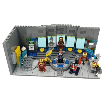 Ironman Armour Hall Marvel Iron Man Avenger Super Heroes Model Building Blocks 502 Piece Bricks Children Toys
Ironman Armour Hall Marvel Iron Man Avenger Super Heroes Model Building Blocks 502 Piece Bricks Children Toys