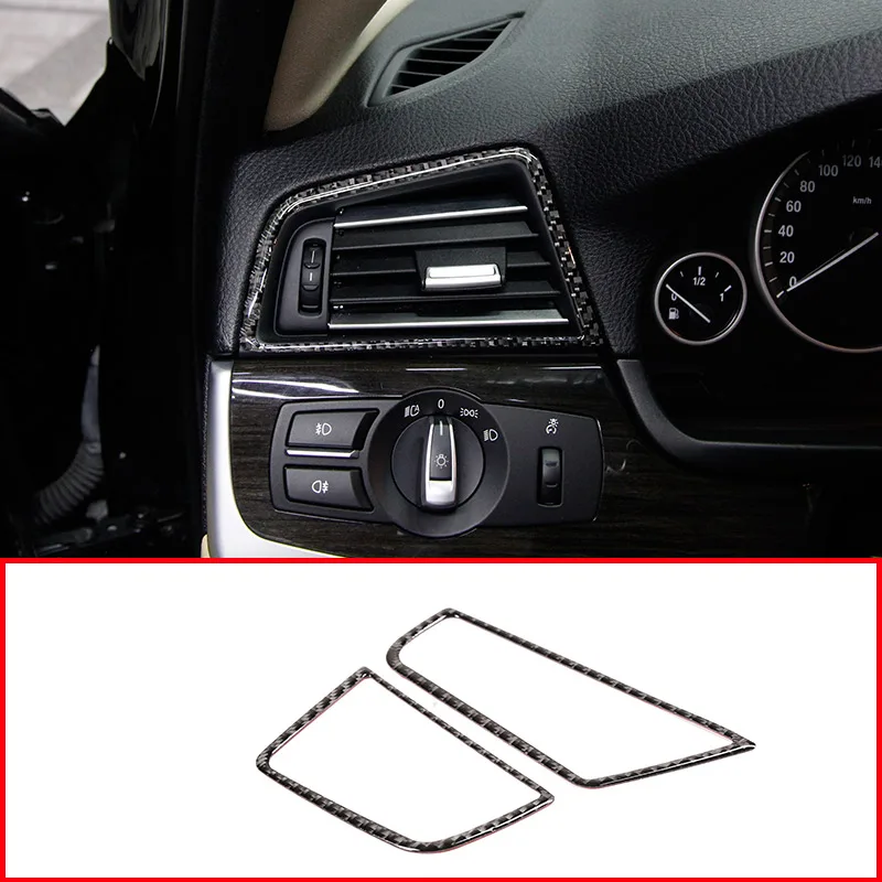 2pcs Real Carbon Fiber For BMW 5 Series F10 F18 520 2011-2017 Car Side Air Conditioning Vent Frame Trim Stickers Left Hand Drive
2pcs Real Carbon Fiber For BMW 5 Series F10 F18 520 2011-2017 Car Side Air Conditioning Vent Frame Trim Stickers Left Hand Drive
