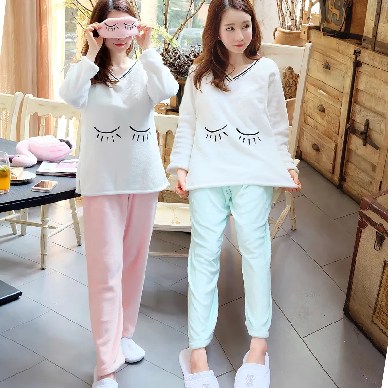 2019 Pijama Feminino Onesie Suit Qiu Dong With Thickening Pajamas Pregnant Women Postpartum Lactating Coral To Blindfold Her
2019 Pijama Feminino Onesie Suit Qiu Dong With Thickening Pajamas Pregnant Women Postpartum Lactating Coral To Blindfold Her