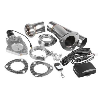 2.25-3inch Car Exhaust Cutout Kit Exhaust Cut Out Vavle With Remote Control Car Electric Exhaust Stainless Steel Header Y Pipe
2.25-3inch Car Exhaust Cutout Kit Exhaust Cut Out Vavle With Remote Control Car Electric Exhaust Stainless Steel Header Y Pipe
