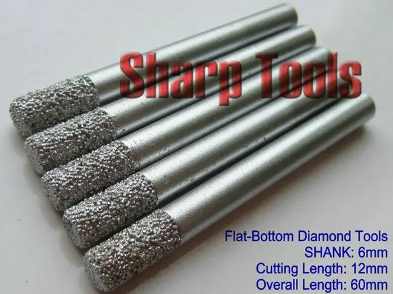 Professional 6MM Flat-End Diamond CNC Carving Router Cutter, Wholesale 5pc Stone Cutting Router Bit Tool on 2D Milling CNC Lathe
Professional 6MM Flat-End Diamond CNC Carving Router Cutter, Wholesale 5pc Stone Cutting Router Bit Tool on 2D Milling CNC Lathe