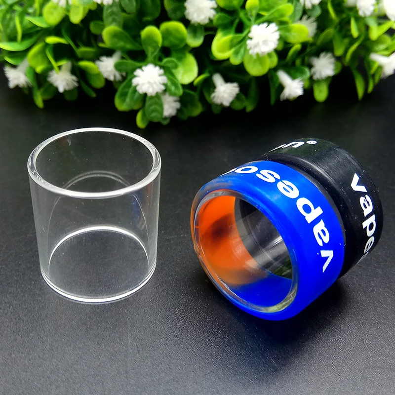100% Original vapesoon Replacement Pyrex Glass Tube with vapeband protect for ammit 25 5ml / 2ml Tank Atomizer
100% Original vapesoon Replacement Pyrex Glass Tube with vapeband protect for ammit 25 5ml / 2ml Tank Atomizer