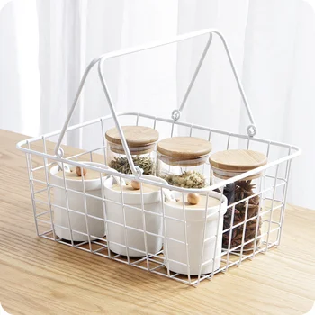 Japanese style iron storage basket white portable sundries storage basket Creative desktop fruit storage basket wx9281659
Japanese style iron storage basket white portable sundries storage basket Creative desktop fruit storage basket wx9281659