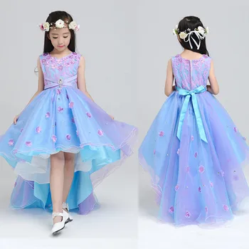 Fancy Flower Girl Trailling Gown for Princess Party Dress Children Formal Clothes for Girls Piano Wedding Evening Clothing D24
Fancy Flower Girl Trailling Gown for Princess Party Dress Children Formal Clothes for Girls Piano Wedding Evening Clothing D24