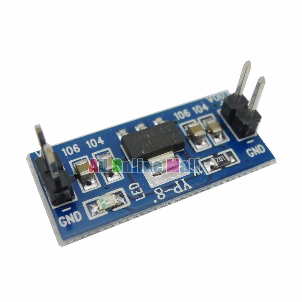 5PCS AMS1117 4.5-7V turn 3.3V DC-DC Step down Power Supply Module For Arduino Raspberry pi
5PCS AMS1117 4.5-7V turn 3.3V DC-DC Step down Power Supply Module For Arduino Raspberry pi