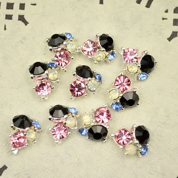 Hot Sale ! NEW !10pc Pink black AB Glitter Rhinestones 3d Metal Alloy Nail Art Decorations New Arrive,Alloy Nail Charms, Jewelry
Hot Sale ! NEW !10pc Pink black AB Glitter Rhinestones 3d Metal Alloy Nail Art Decorations New Arrive,Alloy Nail Charms, Jewelry