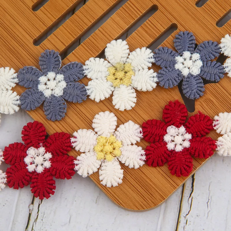 DIY Sewing Crocheted Flower Lace Ribbon Fabric Material Textile Dress Handmade Craft Decoration Hand-decorated Embroidery Ribbon
DIY Sewing Crocheted Flower Lace Ribbon Fabric Material Textile Dress Handmade Craft Decoration Hand-decorated Embroidery Ribbon