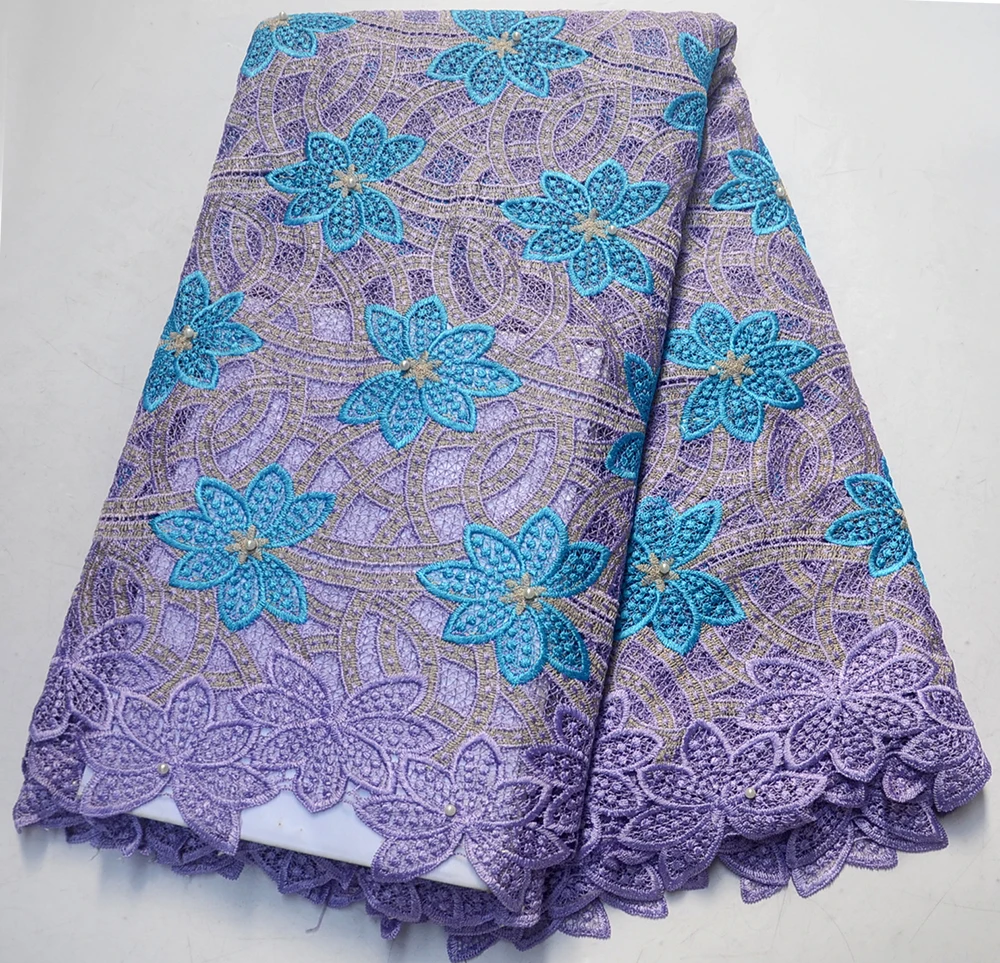 Latest Light purple Embroidered Cord Nigerian Guipure French Lace Fabric High Quality With Stones Lace Fabric For wedding dress
Latest Light purple Embroidered Cord Nigerian Guipure French Lace Fabric High Quality With Stones Lace Fabric For wedding dress