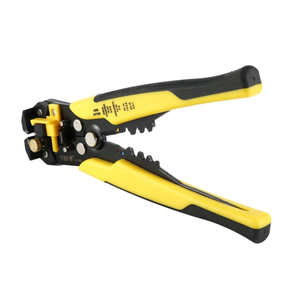 TU-669A Automatic Wire Stripper Multi Tool Pliers Cable Cutter Wire Stripping Crimping Tools Cable Crimper Strippers Tools
TU-669A Automatic Wire Stripper Multi Tool Pliers Cable Cutter Wire Stripping Crimping Tools Cable Crimper Strippers Tools