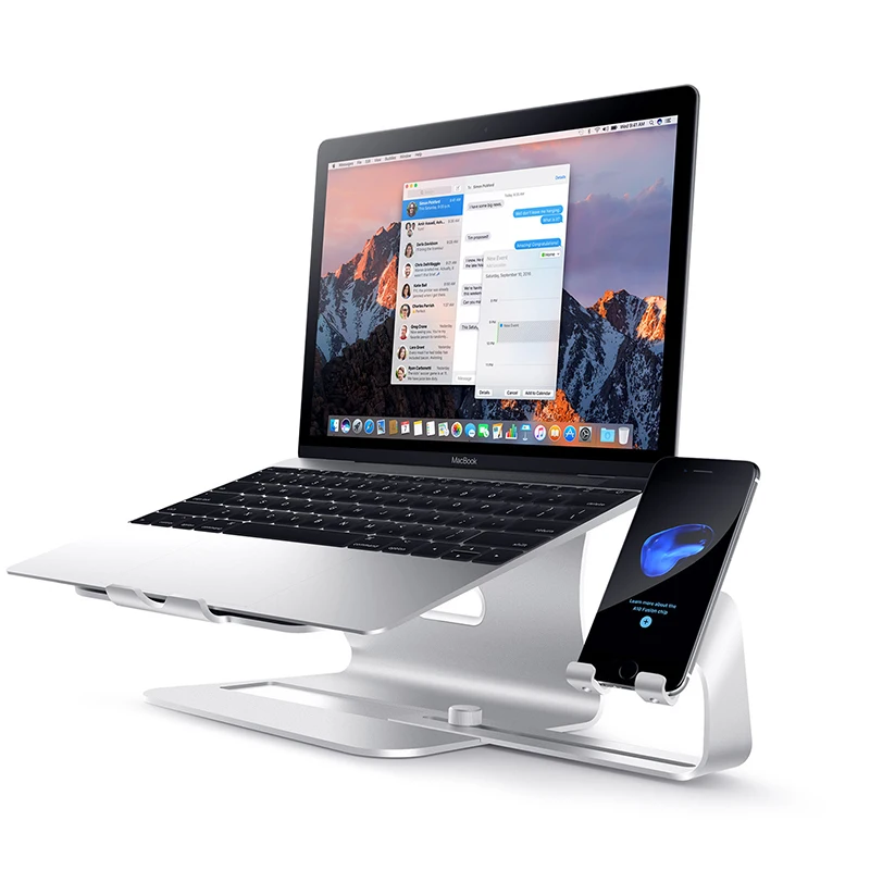 Aluminum Alloy Multifunction Laptop Cooling Stand Holder for Macbook Lenovo ASUS HP 11-17 inch Notebook Computer and phone Stand
Aluminum Alloy Multifunction Laptop Cooling Stand Holder for Macbook Lenovo ASUS HP 11-17 inch Notebook Computer and phone Stand