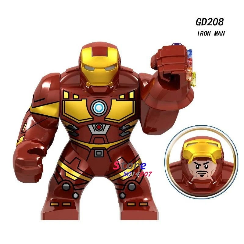 Single Marvel Avengers Endgame Iron Man Infinity Gauntlet Korg Thanos Thor Hulk buster IronMan Figure building blocks Kids Toys
Single Marvel Avengers Endgame Iron Man Infinity Gauntlet Korg Thanos Thor Hulk buster IronMan Figure building blocks Kids Toys
