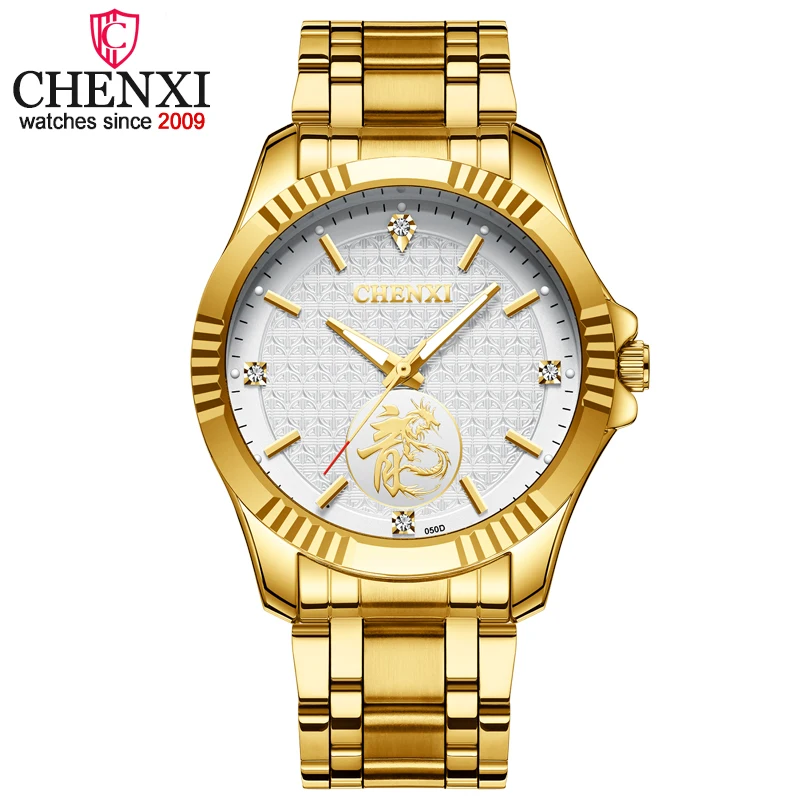 CHENXI Mens Golden Watches Man Brand Luxury Quartz Watch Men Business Watch Clock Male Military Relogio Masculino Wristwatches
CHENXI Mens Golden Watches Man Brand Luxury Quartz Watch Men Business Watch Clock Male Military Relogio Masculino Wristwatches