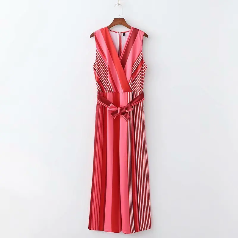 new arrival 2019 Hot Sale Promotion Polyester Women Sexy Body Xd60-2050 European And American Stripe Long Jumpsuits
new arrival 2019 Hot Sale Promotion Polyester Women Sexy Body Xd60-2050 European And American Stripe Long Jumpsuits