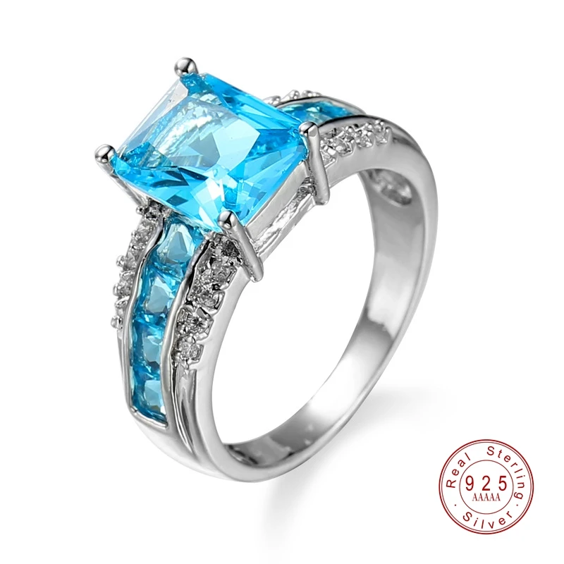 2019 New Fashion Crystal Wedding Ring with Big Ocean Blue Zircon Cut Surrounded by AAA Austrian CZ for Women Jewelry rings Gifts
2019 New Fashion Crystal Wedding Ring with Big Ocean Blue Zircon Cut Surrounded by AAA Austrian CZ for Women Jewelry rings Gifts