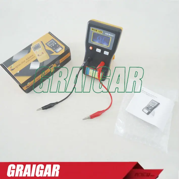 MESR-100 Upgrade AutoRanging ESR Capacitor / Low Ohm 100 KHz In Circuit Tester Capacitor Meter Up to 0.01 to 100R