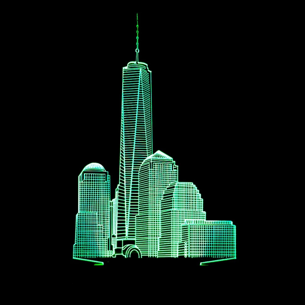 LED Creative Holiday Gift Romatic City Building Shaped Lamp 3D Nightlight Visual Party Decor Usb Color Table Lamp Sleep Lighting
LED Creative Holiday Gift Romatic City Building Shaped Lamp 3D Nightlight Visual Party Decor Usb Color Table Lamp Sleep Lighting