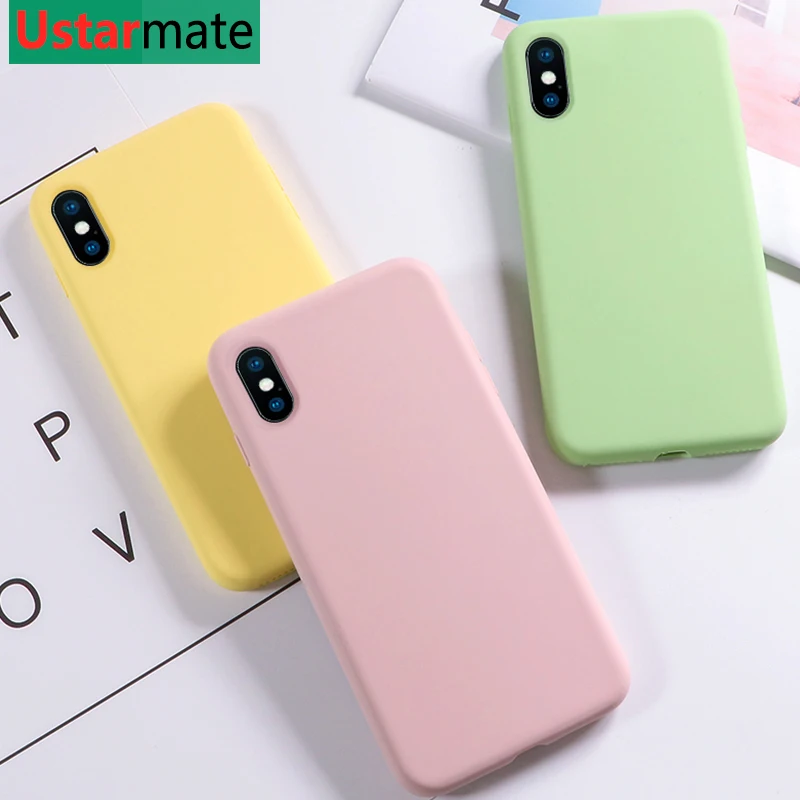Luxury Soft Back Matte Color Cases for iPhone X Xs XR Max 6 7 8 Plus Liquid Cute Candy Color Soft Simple Fashion Phone Case
Luxury Soft Back Matte Color Cases for iPhone X Xs XR Max 6 7 8 Plus Liquid Cute Candy Color Soft Simple Fashion Phone Case