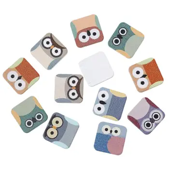 DoreenBeads Wood Cabochons Scrapbooking Embellishments Findings Square At Random Owl Pattern 20mm(6/8")x 20mm(6/8"),9 PCs
DoreenBeads Wood Cabochons Scrapbooking Embellishments Findings Square At Random Owl Pattern 20mm(6/8")x 20mm(6/8"),9 PCs
