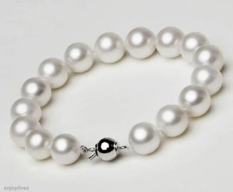 Free shipping@@@@ @10mm White South Sea Shell Pearl Beads 18KWGP Clasp Bangle Bracelet
Free shipping@@@@ @10mm White South Sea Shell Pearl Beads 18KWGP Clasp Bangle Bracelet