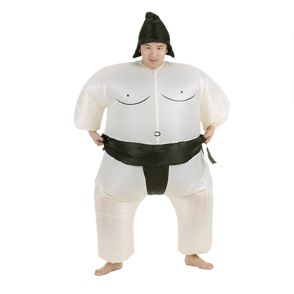 Cute Adult Inflatable Sumo Costume Suit with Air Operated Fan Fancy Dress Party Cosplay Outfit Fat Inflatable Wrestler Costume
Cute Adult Inflatable Sumo Costume Suit with Air Operated Fan Fancy Dress Party Cosplay Outfit Fat Inflatable Wrestler Costume