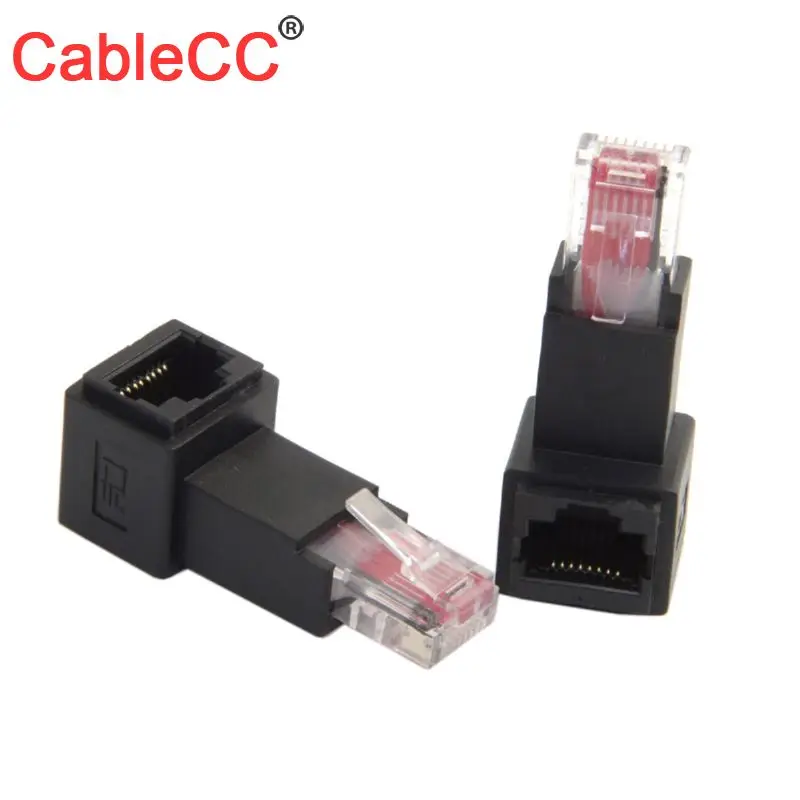 CableCC Down Angled 90 Degree 8P8C FTP STP UTP Cat 5e Male to Female Lan Ethernet Network Extension Adapter
CableCC Down Angled 90 Degree 8P8C FTP STP UTP Cat 5e Male to Female Lan Ethernet Network Extension Adapter