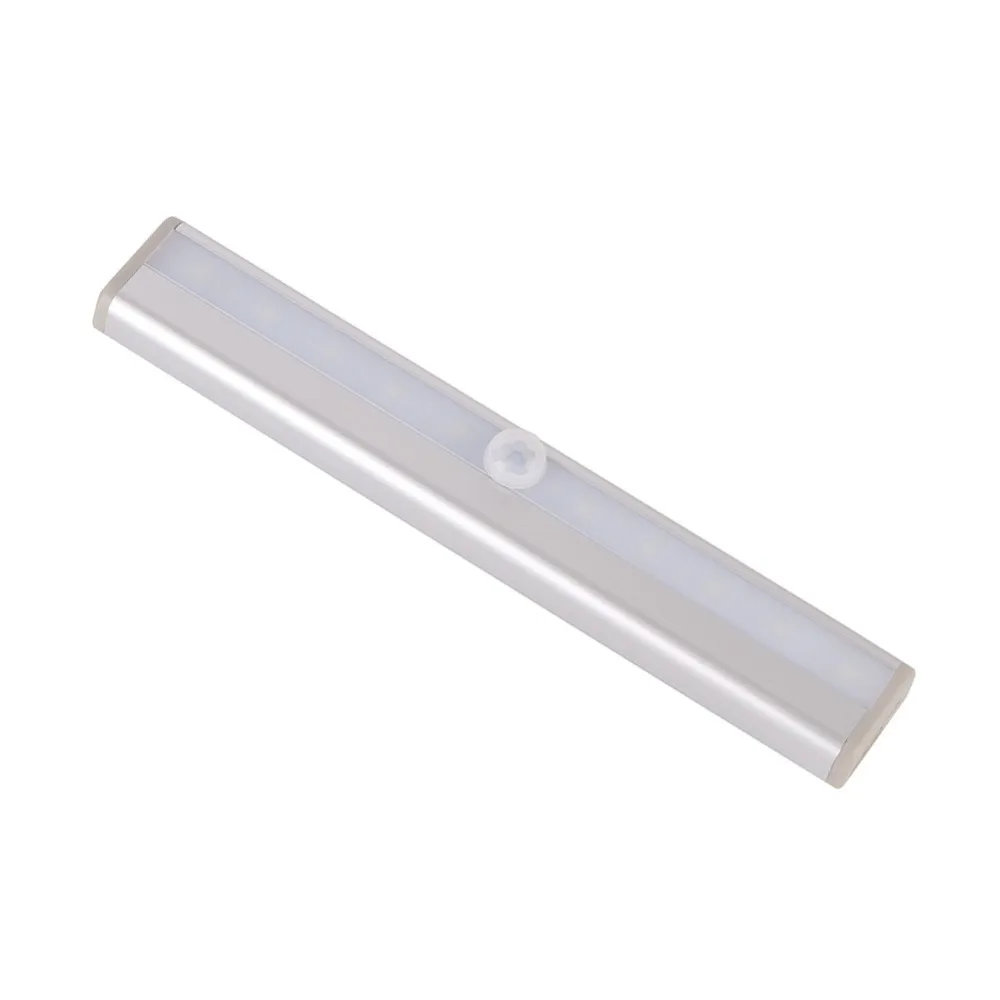 DOXA Motion Sensor Night Light Potable 10 LEDCloset Lights Battery Powered WirelessCabinet IR Infrared Motion Detector Wall Lamp
DOXA Motion Sensor Night Light Potable 10 LEDCloset Lights Battery Powered WirelessCabinet IR Infrared Motion Detector Wall Lamp