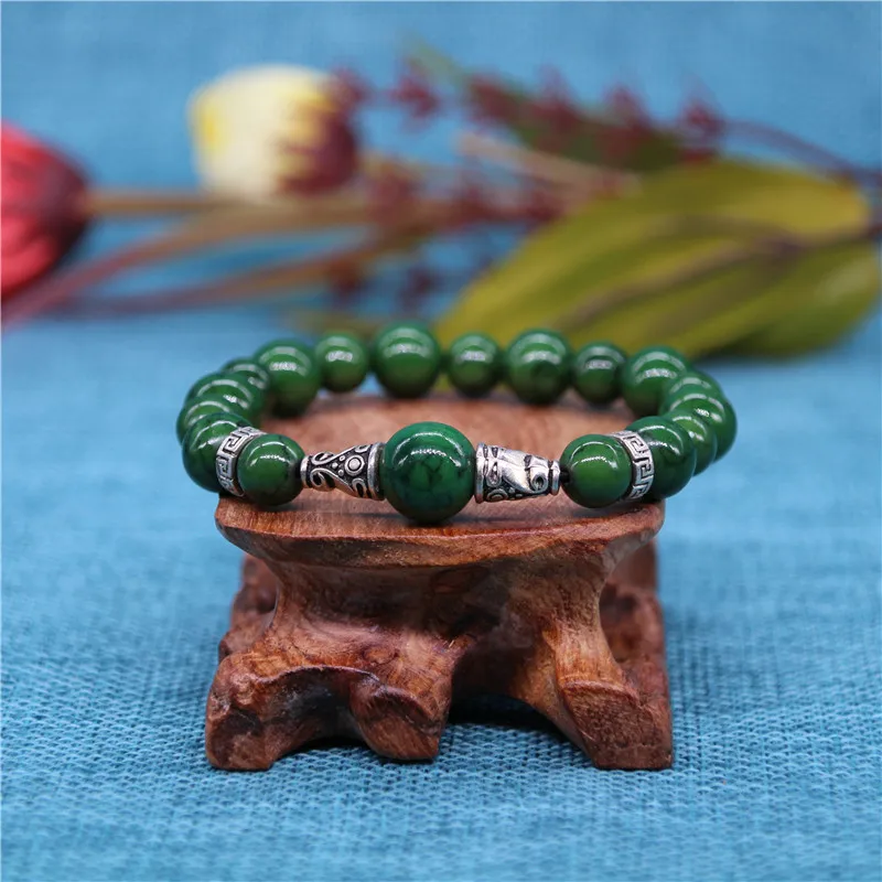 National Wind Stone Beads Bracelet Tibetan Silver Lucky Pattern Original Design Radiation Protection Jewelry Factory Direct
National Wind Stone Beads Bracelet Tibetan Silver Lucky Pattern Original Design Radiation Protection Jewelry Factory Direct