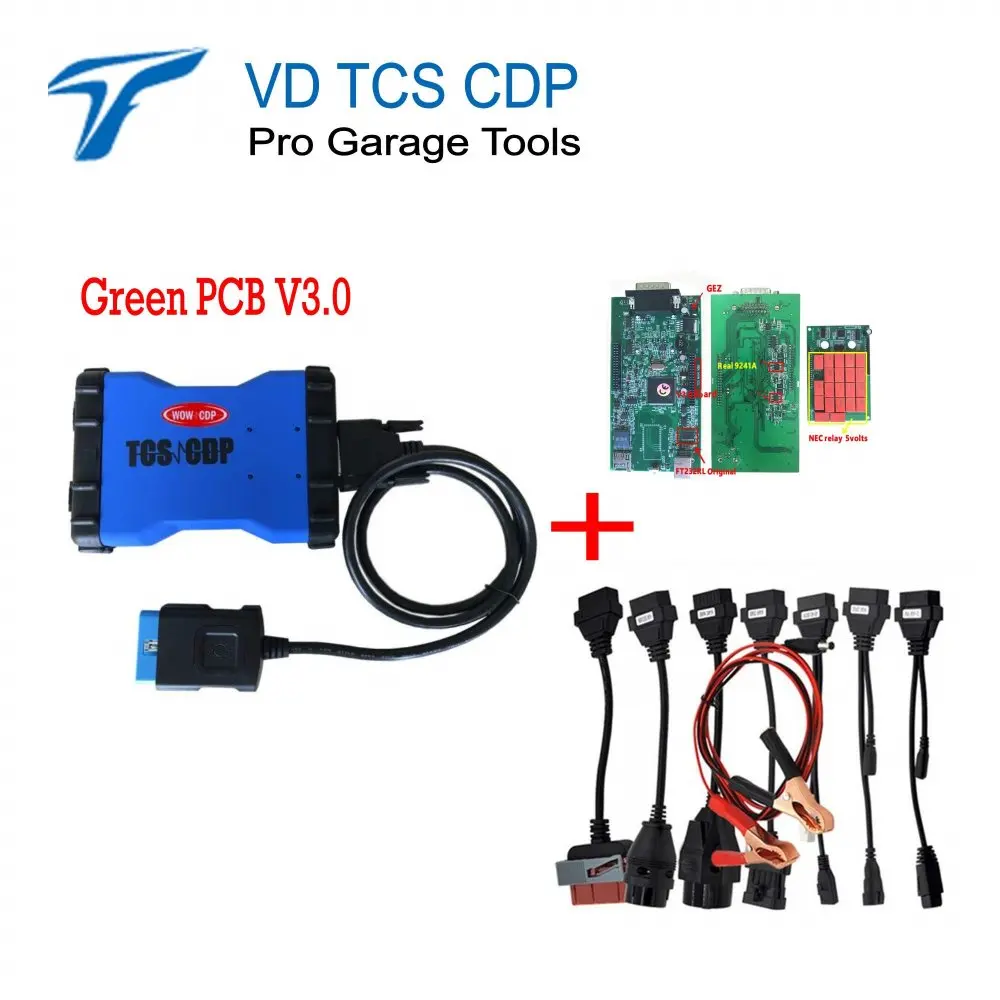 DHL free NEC Relay 2015R3 Version VD TCS CDP PRO PLUS New Vci With Bluetooth OBD 2 Diagnostic tools + Full set 8pcs car cables
DHL free NEC Relay 2015R3 Version VD TCS CDP PRO PLUS New Vci With Bluetooth OBD 2 Diagnostic tools + Full set 8pcs car cables