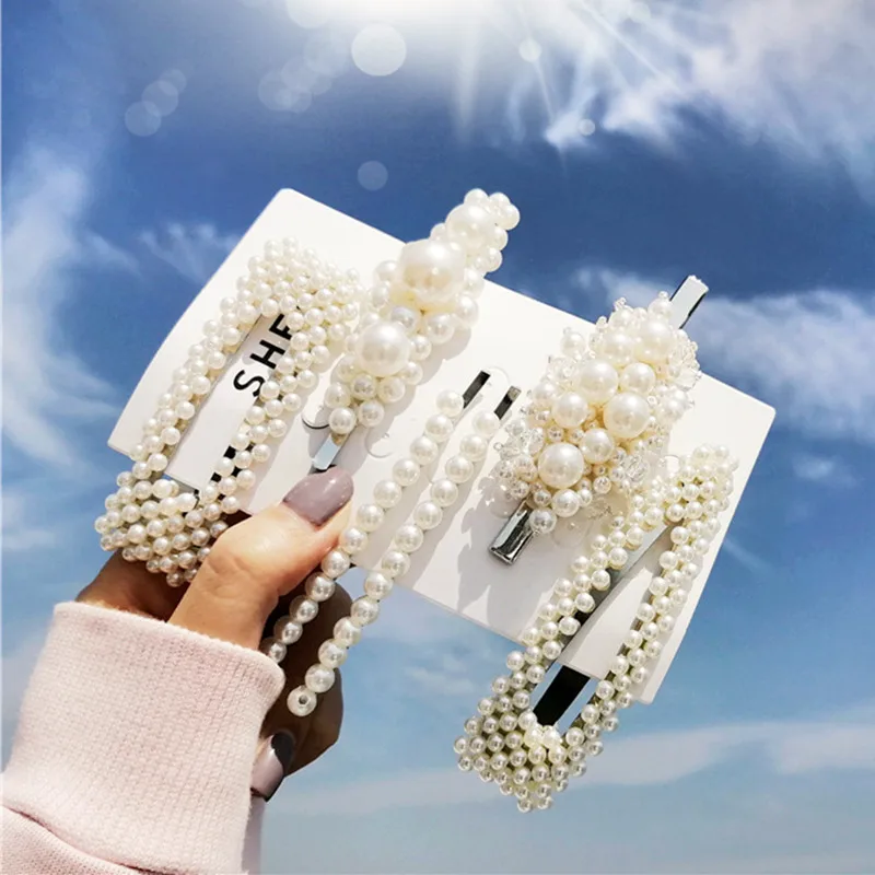 Buy 1 GET 1 Free Fashion Korean Simulated Pearl Hair Clip Set Barrette For Women Girl Hair Snap Silver Headwear Jewelry 2019 New
Buy 1 GET 1 Free Fashion Korean Simulated Pearl Hair Clip Set Barrette For Women Girl Hair Snap Silver Headwear Jewelry 2019 New