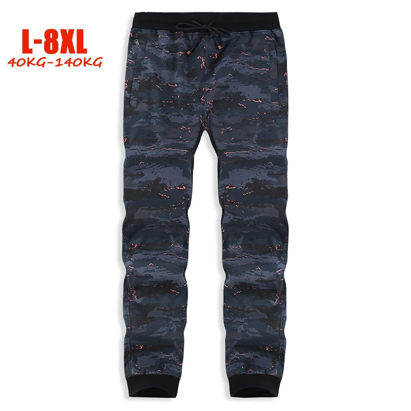 Plus Size 8XL Camo Sweatpants Men Casual Elastic Waist Spring Joggers Trousers Male Drawstring Military Sweatpant men 140Kg
Plus Size 8XL Camo Sweatpants Men Casual Elastic Waist Spring Joggers Trousers Male Drawstring Military Sweatpant men 140Kg