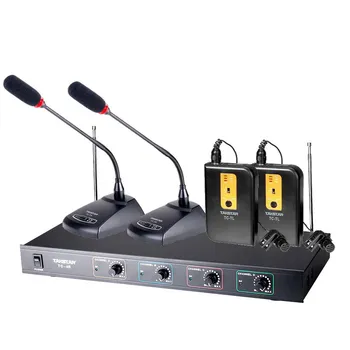Takstar TC-4R VHF Wireless Microphone 2 Body-pack mic+2 Conference mic for Broadcasting, program hosting, outdoor activities
Takstar TC-4R VHF Wireless Microphone 2 Body-pack mic+2 Conference mic for Broadcasting, program hosting, outdoor activities