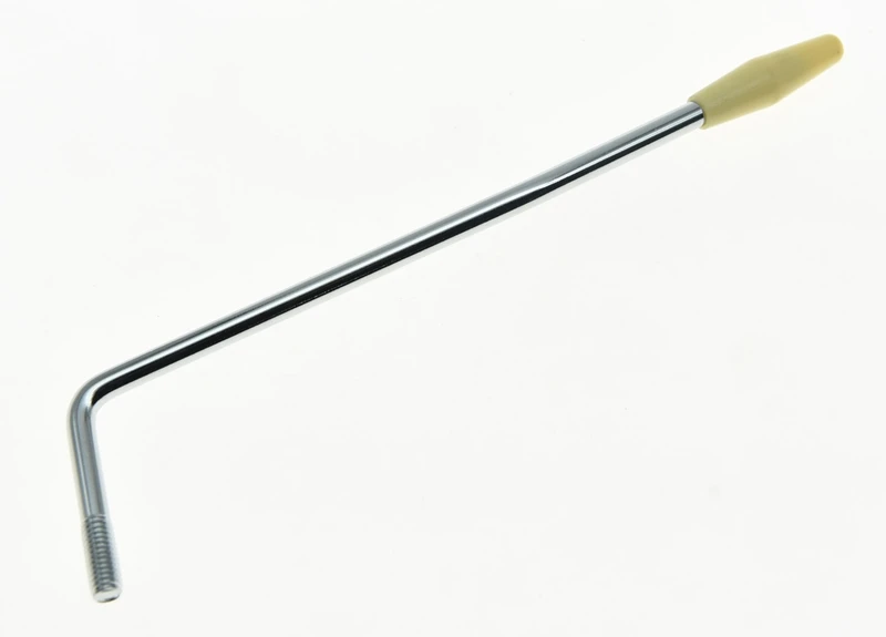 KAISH 5 8 мм хром с Кремовым наконечником ST Strat Гитара Tremolo Arm Whammy Bar подходит для