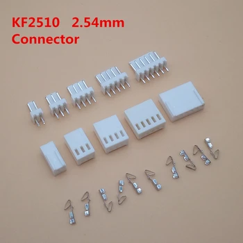20Set KF2510 Connector Kits 2.54mm Pitch 2/3/4/5/6P Straight Header+Housing+Crimp
20Set KF2510 Connector Kits 2.54mm Pitch 2/3/4/5/6P Straight Header+Housing+Crimp