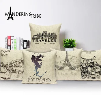 Nordic Simple Decoration Home Pillow Case French Paris Cushion Covers Black White Cushions Style Pillow Decor for Bed Sofa Cover
Nordic Simple Decoration Home Pillow Case French Paris Cushion Covers Black White Cushions Style Pillow Decor for Bed Sofa Cover