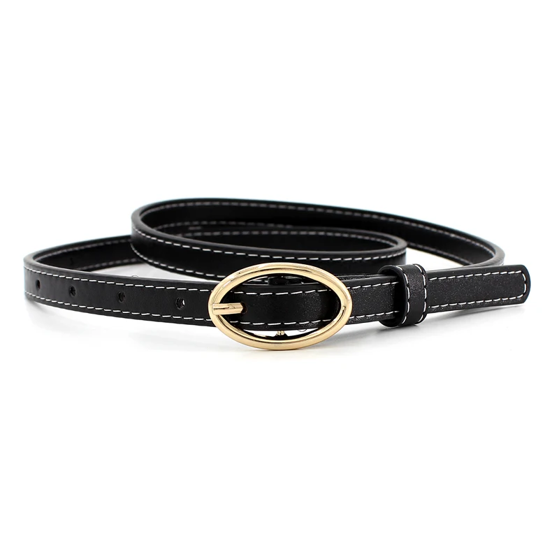 High Quality 2018 New Fashion Thin Strong 1.3cm Width Women Belt Brand Designer Hot Ladies Metal Buckle Straps Girls
High Quality 2018 New Fashion Thin Strong 1.3cm Width Women Belt Brand Designer Hot Ladies Metal Buckle Straps Girls