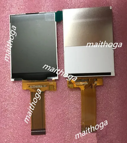CPT 2.4 inch 24PIN HD TFT LCD Color Screen ILI9341 Drive IC 320*240 QVGA 8Bit Interface
CPT 2.4 inch 24PIN HD TFT LCD Color Screen ILI9341 Drive IC 320*240 QVGA 8Bit Interface